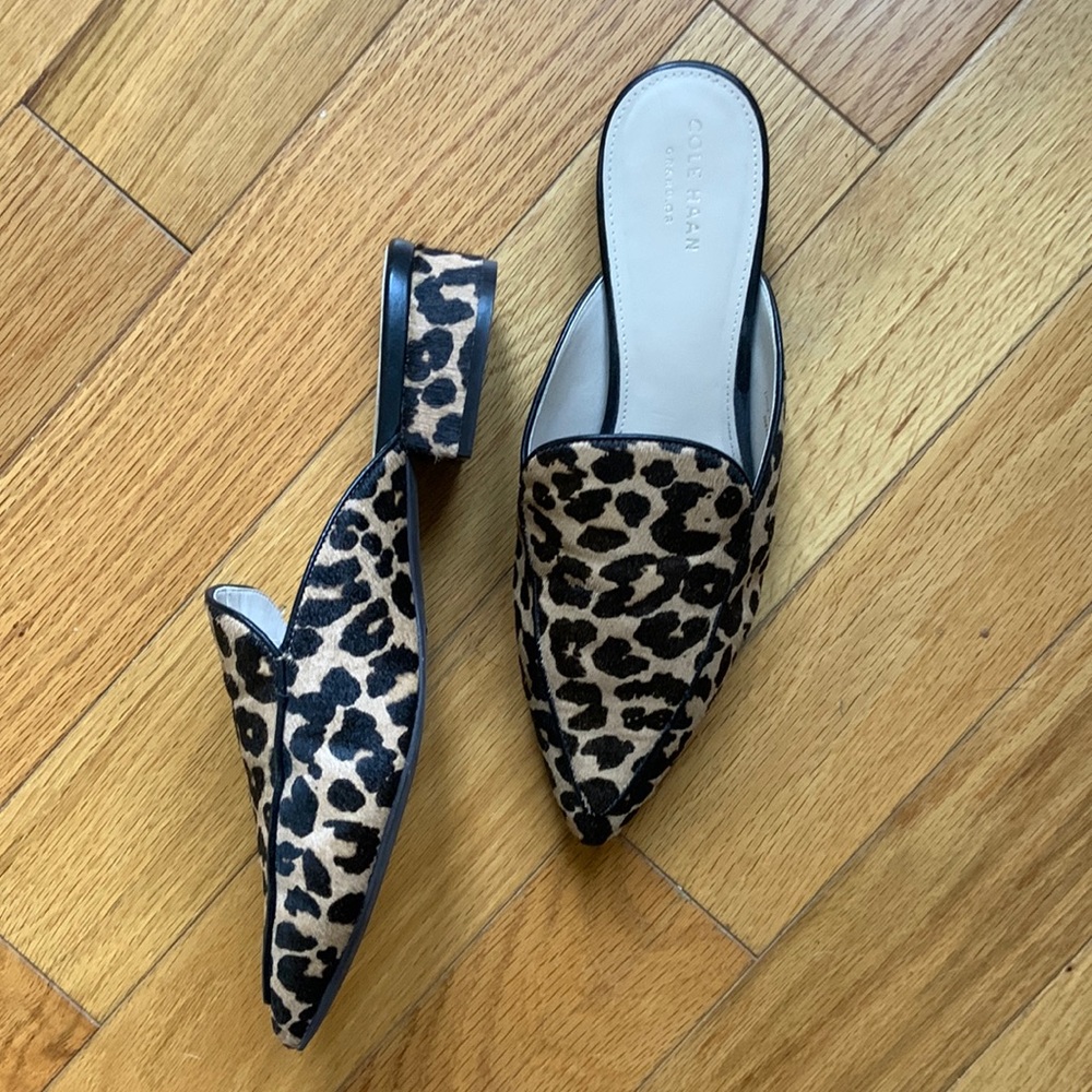 Rarely worn Cole Haan mules. Size 8.5. Great condition.
